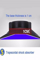 Çamaşır Makinesi Titreşim Önleyici Kaydırmaz 4 Adet - 5
