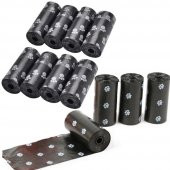 Köpek Kaka Poşeti 12 Li Set Kedi Köpek Kaka Poşeti 180Adet Dışkı Torbası - 1