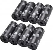 Köpek Kaka Poşeti 8 Li Set Kedi Köpek Kaka Poşeti 120 Adet Dışkı Torbası - 1