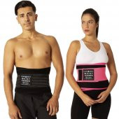 Termal Sauna Kemer Bel Korsesi Neopran Zayıflama Kemeri Terleme Kemeri  SİYAH RENK - 2