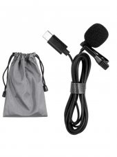 Youtuber Bilgisayar PC Usb Yaka Mikrofonu PC Uyumlu Youtuber HD Yaka Mikrofonu - 1