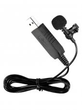 Youtuber Bilgisayar PC Usb Yaka Mikrofonu PC Uyumlu Youtuber HD Yaka Mikrofonu - 2