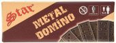 Domino Zamak Büyük Boy Domino Oyun Seti Metal Domino Taşı Seti Metal 1.KALİTE Metal Domino - 4
