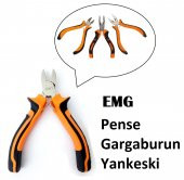 5 Li Set Mini Pense Seti Yan Keski Kargaburun Düz Ve Yıldız Tornavida Elektrikci Hobi Seti - 2