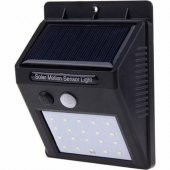 Solar Light Güneş Enerjili 20 Led Li Bahçe Aydınlatma Solar Dış Mekan Lambası Hareket Sensörlü - 6