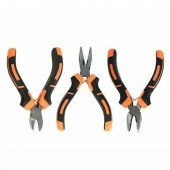 3 Lü Mini Pense Seti Yan Keski Kargaburun Elektrikci Seti Hobi Profesional Kullanım - 5