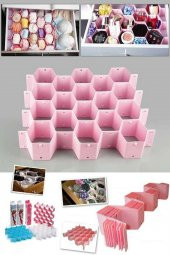 Çekmece İçi Petek Organizer ( 18 Bölmeli ) Ayarlanabilir Organizer Çekmece Düzenleyici - 2
