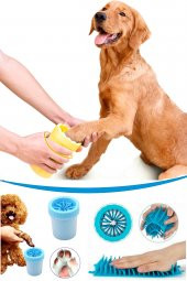 Köpek Pati Yıkama Aparatı BÜYÜK  Irk Köpekler İçin Temizlik Aleti Soft Gentle Pratik Kolay Temizlik - 1