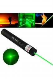 Yeşil Lazer Turbo Işın Şarjlı Yeşil Şarjlı Lazer İşaret Lazeri Pointer İşaretleme Lazer Kalem Lazer - 5