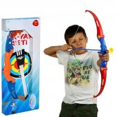 Oyuncak Kutulu Ok Yay Seti 3 Adet Ok Oyuncak Yay Oyuncak Oy Vantuzlu - 1