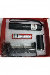 Yeşil Lazer Turbo Işın Şarjlı Yeşil Şarjlı Lazer İşaret Lazeri Pointer İşaretleme Lazer Kalem Lazer - 6