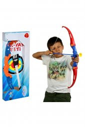 Oyuncak Kutulu Ok Yay Seti 3 Adet Ok Oyuncak Yay Oyuncak Oy Vantuzlu - 4