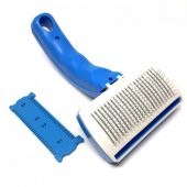 KEDİ KÖPEK TARAĞI BAKIM FIRÇASI SETİ TÜY TOPLAMA ALICI TOPARLAYICI TARAK EVCİL HAYVAN TARAĞI -WELFAR - 3