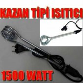 Kazan Tipi Su Isıtıcı Pratik Ve Kolay Daldırma Su Isıtıcı Kova Isıtıcı 1500 Watt Ani Su Isıtma - 5