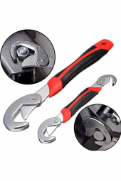 Çok Amaçlı Nano Grip Kurbağacık Akıllı İngiliz Anahtarı Set 2li Set Kurbağacık Anahtarı - 1