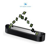 Araç İçi Numaratör Park Telefon Numarası Numaratik Tel Fosforlu SİYAH - 6