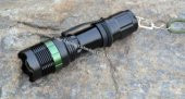 2 BATARYA LI Şarjlı Led El Feneri Led 800 Lumens Kamp Feneri Gece Yürüyüş Feneri Kutulu Paket Km-81 - 4