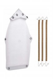 Ütü Altı Tüm Ütülere Uyumlu Teflon Ütü Tabanı, Yanmaz Yapışmaz Kumaşı Parlatmayan Ütü Taban Altlığı - 2