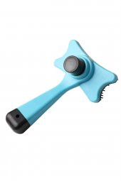 Tuşlu Otomatik Temizlenen Kedi Ve Köpek Tüy Toplayıcı Basmalı Tarak Kaşıma Fırçası - 7