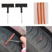 Lastik Tamir Seti Lastik Fitil Seti Lastik Tamir Fitili Deluxe Tire Plug Tüm Dublex Lastiklere Uyum - 7