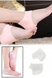 Silikon Plastik Topuk Dikeni Koruyucu Topuk Gömleği 2 Adet Koruyucu Gömlek Tabanlık Silikon Esnek - 1
