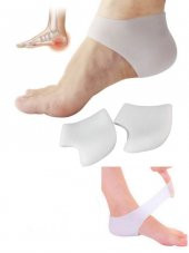 Topuk Gömleği Diken Çorabı Koruyucu Gömlek Tabanlık Silikon Esnek - 6