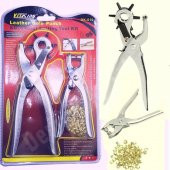 Kemer Delme Aleti ve Çıt Çıt Pensesi 2 Li Set Ayar Başlıklı Kemer Delme Pensesi Delici Kemer Delici Kapsul Pensi - 2