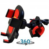 Bisiklet Motosiklet Telefon Tutucu, 360 derece Dönebilen Tutacak,  Motorsiklet Telefon Tutucu - 1