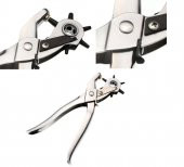 Kemer Delme Aleti ve Çıt Çıt Pensesi 2 Li Set Ayar Başlıklı Kemer Delme Pensesi Delici Kemer Delici Kapsul Pensi - 4