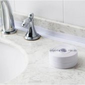3.2 M BANYO KÜVET MUTFAK LAVABO BEYAZ SU SIZDIRMAZ BANT SU GEÇİRMEZ KENAR BANDI SIZDIRMAZLIK TAMİR 1 - 6