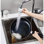 Tasarruflu 3 Fonksiyonlu Musluk Başlığı Musluk Başlığı 3 Fonksiyonlu Kolay Yıkama Aparatı Su Tasarru thumbnail 7