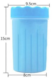 Büyük Boy Köpek Pati Yıkama Aparatı Büyük Irk Köpekler İçin Temizlik Aleti Köpek Ayak Yıkama Kutusu - 3