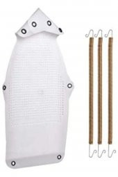 Ütü Altı Ütü Tabanlık Yanmaz Yapışma Yapmaz 1.Kalite Yaylı Ütüleme Altlığı Altlık Teflon Ütü Altlık - 7