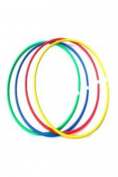 15 Adet Renkli 60Cm Hulahop Çember - 1
