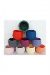 Elvan Kaktüs Ve Sukulent Saksısı 0,13 Litre 10lu Set - 1