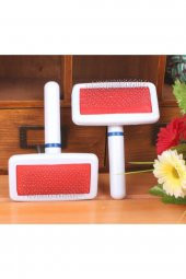 Kedi Köpek Evcil Hayvan Fırçası Telli Beyaz - 3