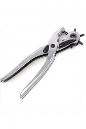 Kemer Delme ve Perçin Pensesi Ikli Set Deri Plastik Delici - 4