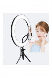 Ring Light Makyaj 10 Inç Tripot Ayaklı Youtuber Selfie Led Işığı - 3