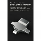 DAYTONA HC04-G OTG USB FLASH DRIVER,GÜMÜŞ - 2
