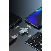 DAYTONA HC04-G OTG USB FLASH DRIVER,GÜMÜŞ - 4