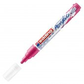 Edding 5100 Akrilik Markör 2-3mm Yuvarlak Uç Telemagenta - 1