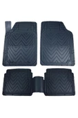 RENAULT CLIO 2 1998-2005 Plus Siyah Oto Paspas Seti - 1