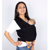 Esnek Wrap Sling Eggbaby Siyah - 1