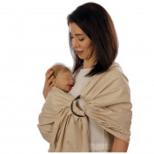 Halka Sling Eggbaby Bej Bebek Taşıma - 1