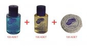 NECCO Otel Tipi 100 Ad.  Duş Şampuanı + 100 Ad. Duş Jeli + 100 Ad. Banyo Sabunu - 1