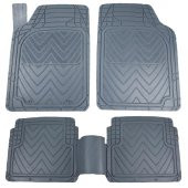 HONDA JAZZ 2008-2015 Kauçuk Gri Oto Paspas Seti - 1
