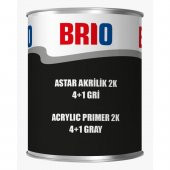 Brio Astar Akrilik 2 K 4+1 Gri 1 L - 1