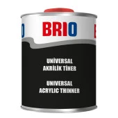 Brio Tiner Universal Akrilik Tiner Standart 1 L - 1