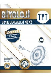 Bilgi Sarmal Yayınları Tyt Biyoloji 40 X 6 Branş Denemeleri - 1
