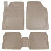 SUBARU LEGACY SW 1989-1993 Kauçuk Bej Oto Paspas Seti thumbnail 1